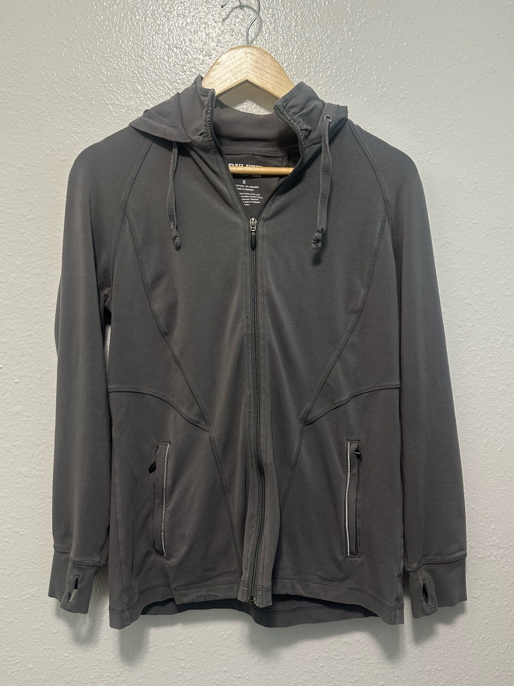 Duluth Trading Co Grey Zip Up Jacket